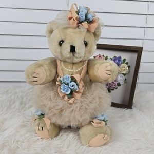 Vintage Decorative Stuffed Bear